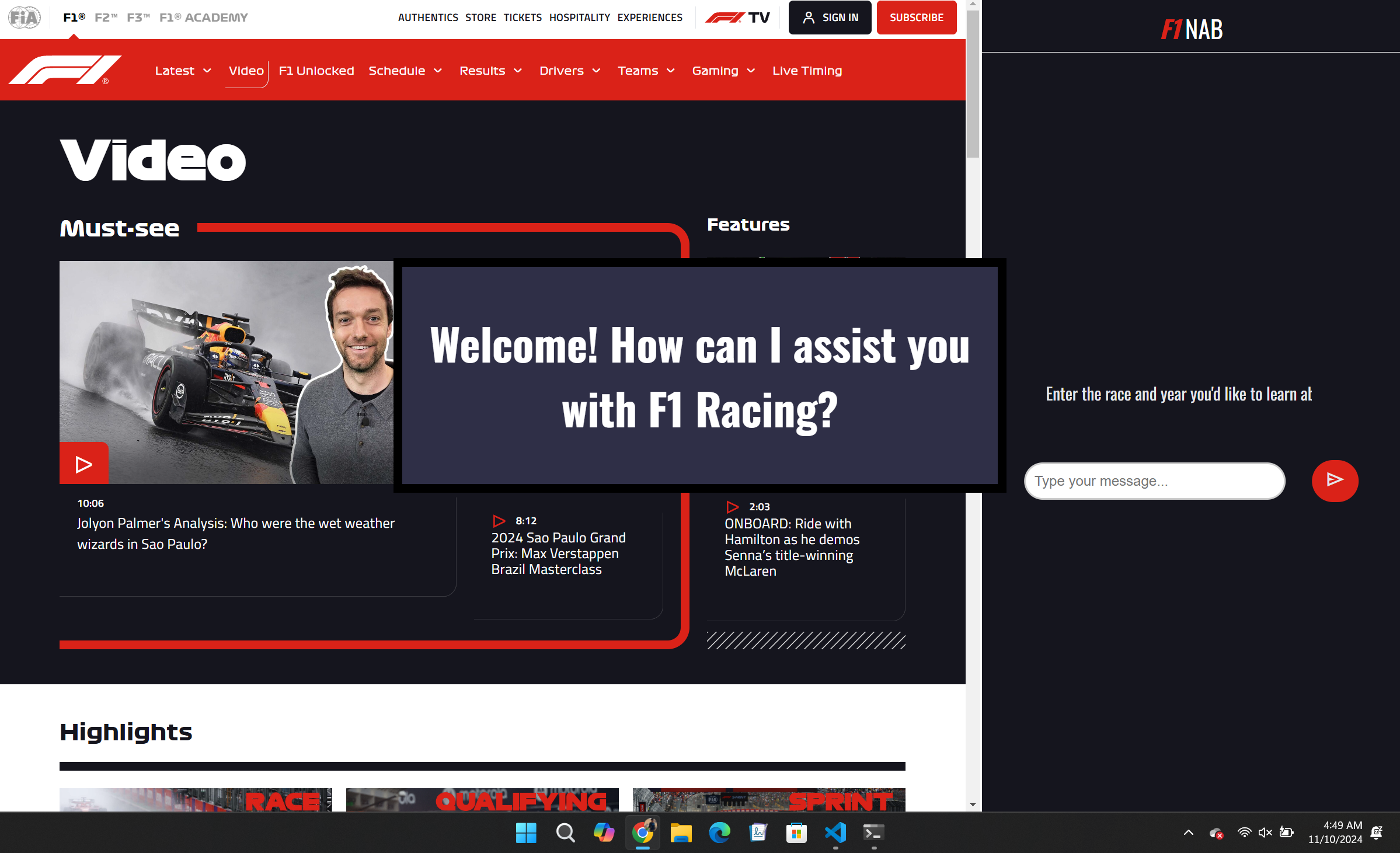 F1 NAB